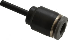Norgren - 1/4" Tube OD, Brass Push-to-Connect Tube Straight Stem - Tube to Stem Connection, 150 Max psi, Nitrile O-Ring, 0 to 175°F Working Temp - Americas Industrial Supply