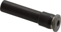 Norgren - 1/8" Tube OD, Brass Push-to-Connect Tube Straight Stem - Tube to Stem Connection, 150 Max psi, Nitrile O-Ring, 0 to 175°F Working Temp - Americas Industrial Supply