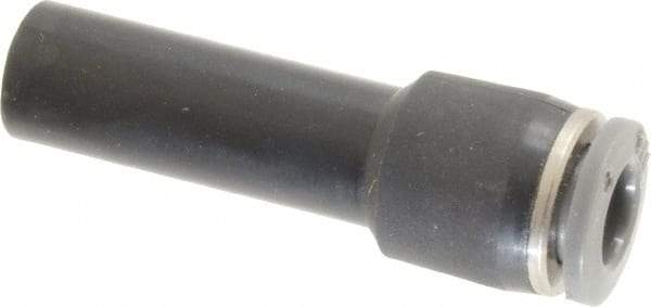 Norgren - 1/4" Tube OD, Brass Push-to-Connect Tube Straight Stem - Tube to Stem Connection, 150 Max psi, Nitrile O-Ring, 0 to 175°F Working Temp - Americas Industrial Supply