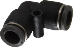 Norgren - 5/16" Tube OD, Brass Push-to-Connect Tube Union Elbow - Tube to Tube Connection, 150 Max psi, Nitrile O-Ring, 0 to 175°F Working Temp - Americas Industrial Supply