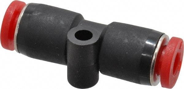 Norgren - 4mm Tube OD, Brass Push-to-Connect Tube Union - Tube to Tube Connection, 150 Max psi, Nitrile O-Ring, 0 to 175°F Working Temp - Americas Industrial Supply