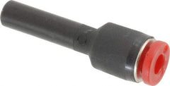 Norgren - 4mm Tube OD, Brass Push-to-Connect Tube Straight Stem - Tube to Stem Connection, 150 Max psi, Nitrile O-Ring, 0 to 175°F Working Temp - Americas Industrial Supply