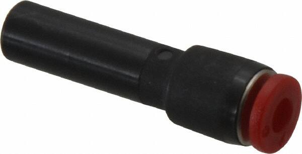 Norgren - 4mm Tube OD, Brass Push-to-Connect Tube Straight Stem - Tube to Stem Connection, 150 Max psi, Nitrile O-Ring, 0 to 175°F Working Temp - Americas Industrial Supply