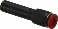 Norgren - 4mm Tube OD, Brass Push-to-Connect Tube Straight Stem - Tube to Stem Connection, 150 Max psi, Nitrile O-Ring, 0 to 175°F Working Temp - Americas Industrial Supply