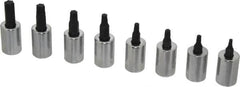Proto - 8 Piece 3/8" Drive Torx Bit Socket Set - T15 to T50 Torx - Americas Industrial Supply