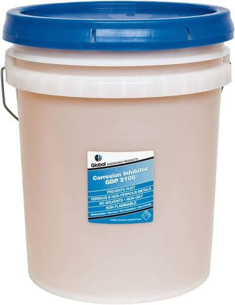 Global Diversified Products - 5 Gal Rust/Corrosion Inhibitor - Comes in Pail - Americas Industrial Supply