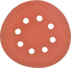 DeWALT - 5" Diam, 220 Grit, Aluminum Oxide Hook & Loop Disc - Very Fine Grade, Coated, Paper Backing, - Americas Industrial Supply