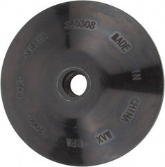 DeWALT - 4-1/2" Diam Locking Nut Disc Backing Pad - Medium Density, 12,000 RPM - Americas Industrial Supply