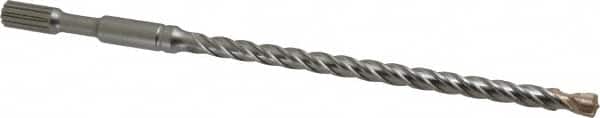 DeWALT - 5/8" Diam, Spline Shank, Carbide-Tipped Rotary & Hammer Drill Bit - Americas Industrial Supply