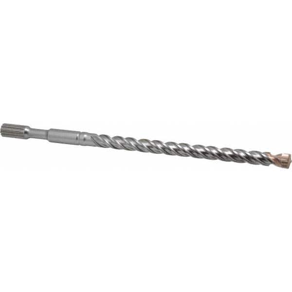 DeWALT - 3/4" Diam, Spline Shank, Carbide-Tipped Rotary & Hammer Drill Bit - Americas Industrial Supply