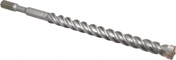 DeWALT - 1" Diam, Spline Shank, Carbide-Tipped Rotary & Hammer Drill Bit - Americas Industrial Supply