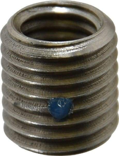 Made in USA - M12x1.75 Internal, M16x2.00 External, Metric Coarse, 17mm Insert Length, Thread Locking Repair Inserts - Stainless Steel, Oxide Finish, Grade 303 - Americas Industrial Supply