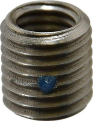 Made in USA - M12x1.75 Internal, M16x2.00 External, Metric Coarse, 17mm Insert Length, Thread Locking Repair Inserts - Stainless Steel, Oxide Finish, Grade 303 - Americas Industrial Supply