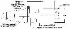 Parlec - CAT50 Taper Shank Tension & Compression Tapping Chuck - #10 (Ferrous & Nonferrous) to 1" (Nonferrous), 3/4" (Ferrous) Tap Capacity, 5.46" Projection, Quick Change, Through Coolant - Exact Industrial Supply