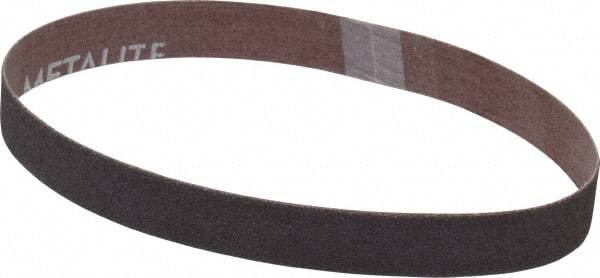 Norton - 3/4" Wide x 18" OAL, 60 Grit, Aluminum Oxide Abrasive Belt - Aluminum Oxide, Medium, Coated, Series R283 - Americas Industrial Supply