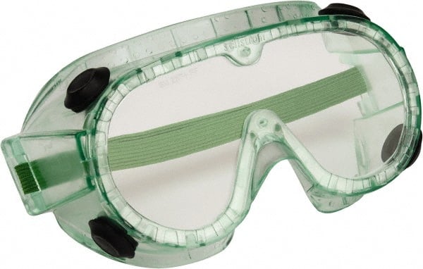 Sellstrom - Size Universal Clear Polycarbonate Anti-Fog & Scratch Resistant Safety Goggles - Americas Industrial Supply