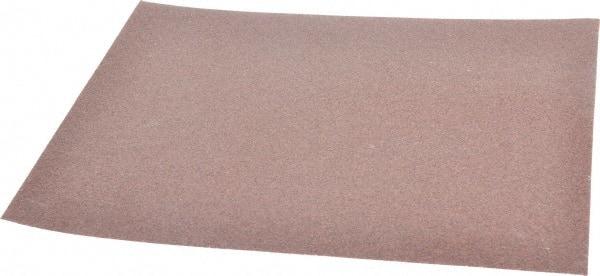Norton - 60 Grit, Aluminum Oxide Sanding Sheet - 11" Long x 9" Wide, Medium Grade, J Weighted Cloth Backing - Americas Industrial Supply