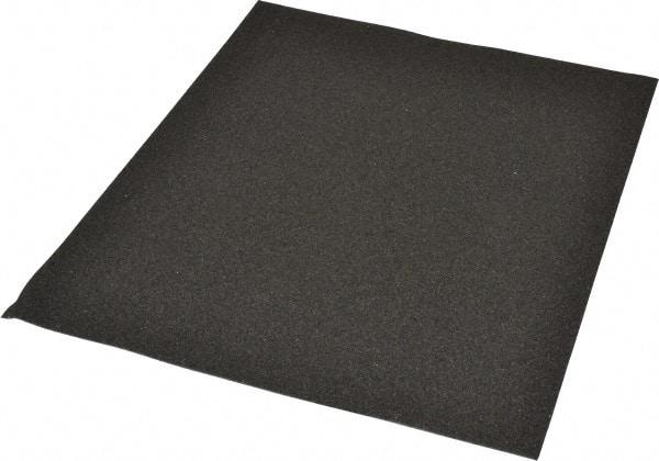 Norton - Emery Sanding Sheet - 11" Long x 9" Wide, Coarse Grade, J Weighted Cloth Backing - Americas Industrial Supply