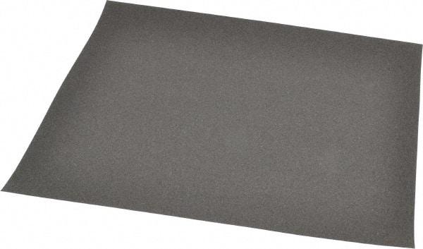 Norton - Emery Sanding Sheet - 11" Long x 9" Wide, Medium Grade, J Weighted Cloth Backing - Americas Industrial Supply