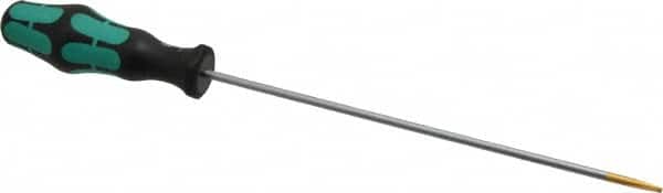 Wera - 298mm OAL Standard Slotted Screwdriver - Round Shank, Ergonomic Handle - Americas Industrial Supply