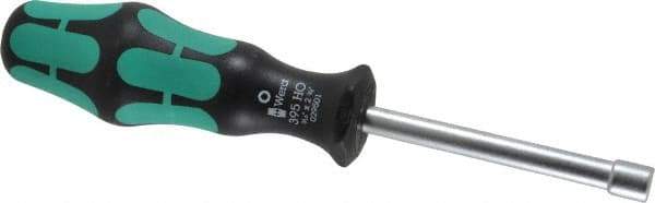 Wera - 3/16" Hollow Shaft Nutdriver - Ergonomic Handle, 6-1/4" OAL - Americas Industrial Supply