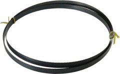 Starrett - 10 TPI, 8' 10" Long x 5/8" Wide x 0.032" Thick, Welded Band Saw Blade - Carbon Steel, Toothed Edge, Raker Tooth Set, Flexible Back, Contour Cutting - Americas Industrial Supply