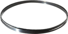 Starrett - 6 TPI, 12' 6" Long x 1/4" Wide x 0.025" Thick, Welded Band Saw Blade - Carbon Steel, Toothed Edge, Raker Tooth Set, Flexible Back, Contour Cutting - Americas Industrial Supply
