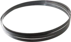 Starrett - 10 TPI, 7' 11" Long x 1/2" Wide x 0.025" Thick, Welded Band Saw Blade - Carbon Steel, Toothed Edge, Raker Tooth Set, Flexible Back, Contour Cutting - Americas Industrial Supply