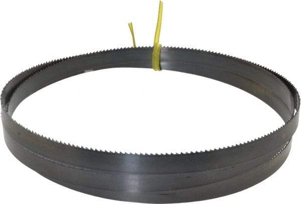 Starrett - 10 TPI, 5' 5" Long x 1/2" Wide x 0.025" Thick, Welded Band Saw Blade - Carbon Steel, Toothed Edge, Raker Tooth Set, Flexible Back, Contour Cutting - Americas Industrial Supply