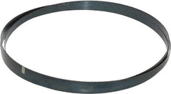 Starrett - 14 TPI, 8' 2" Long x 1/2" Wide x 0.025" Thick, Welded Band Saw Blade - Carbon Steel, Toothed Edge, Raker Tooth Set, Flexible Back, Contour Cutting - Americas Industrial Supply