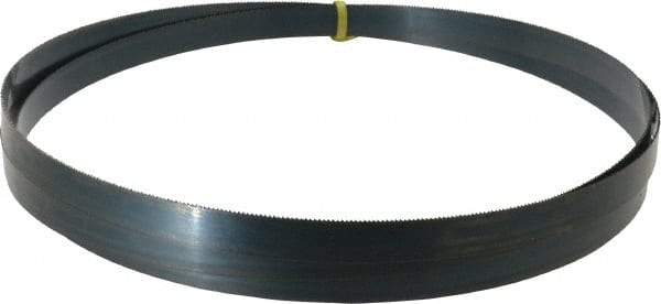 Starrett - 14 TPI, 9' 7" Long x 3/4" Wide x 0.032" Thick, Welded Band Saw Blade - Carbon Steel, Toothed Edge, Raker Tooth Set, Flexible Back, Contour Cutting - Americas Industrial Supply
