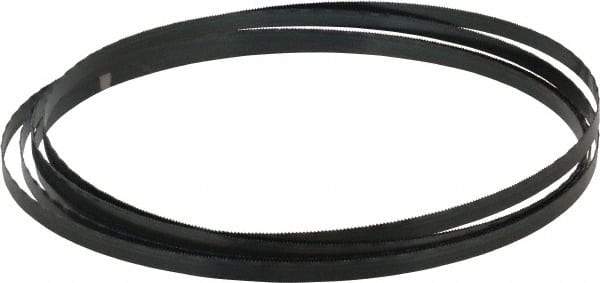 Starrett - 18 TPI, 12' 6" Long x 3/8" Wide x 0.025" Thick, Welded Band Saw Blade - Carbon Steel, Toothed Edge, Raker Tooth Set, Flexible Back, Contour Cutting - Americas Industrial Supply
