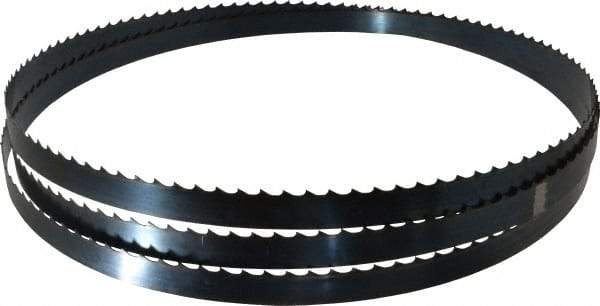 Starrett - 2 TPI, 13' 2" Long x 1" Wide x 0.035" Thick, Welded Band Saw Blade - Carbon Steel, Toothed Edge, Raker Tooth Set, Flexible Back, Contour Cutting - Americas Industrial Supply