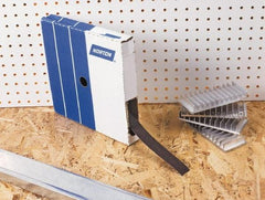 Norton - 50 Yards x 1-1/2" 3 Piece Roll Kit - 80, 120, 180 Grit, & Medium, Fine Grades - Americas Industrial Supply