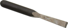 Shaviv - Right-Handed Hand Deburring Flat Scraper Tool - U Blade Holder, High Speed Steel Blade - Americas Industrial Supply