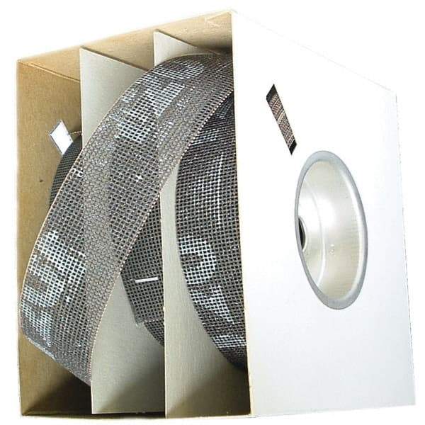 Value Collection - 10 Yards x 1-1/2" 3 Piece Roll Kit - 80, 120, 180 Grit, & Medium, Fine & Very Fine Grades - Americas Industrial Supply