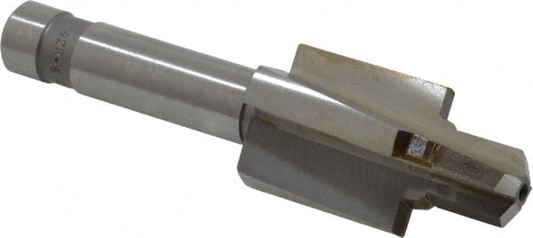 Made in USA - 9/16-18" Port, 0.989" Spotface Diam, 3/8" Tube Outside Diam, Reamer Pilot, Straight Shank, High Speed Steel Porting Tool - Americas Industrial Supply