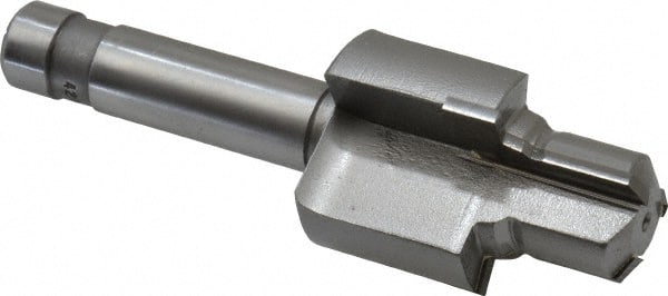 Made in USA - 3/4-16" Port, 1.208" Spotface Diam, 1/2" Tube Outside Diam, Reamer Pilot, Straight Shank, Carbide Tipped Porting Tool - Americas Industrial Supply