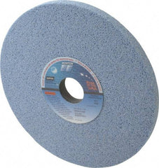 Norton - 8" Diam x 1-1/4" Hole x 1/2" Thick, H Hardness, 46 Grit Surface Grinding Wheel - Ceramic, Type 1, Coarse Grade, 3,600 Max RPM, Vitrified Bond, No Recess - Americas Industrial Supply