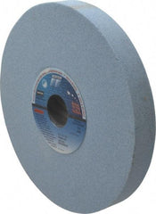 Norton - 8" Diam x 1-1/4" Hole x 1" Thick, I Hardness, 60 Grit Surface Grinding Wheel - Ceramic, Type 1, Medium Grade, 3,600 Max RPM, Vitrified Bond, No Recess - Americas Industrial Supply