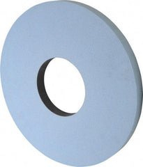 Norton - 14" Diam x 5" Hole x 1" Thick, K Hardness, 80 Grit Surface Grinding Wheel - Ceramic, Type 1, Medium Grade, 1,800 Max RPM, Vitrified Bond, No Recess - Americas Industrial Supply
