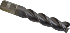 Cleveland - 1", 3 Flute, Single End, Powdered Metal, 0.12" Corner Radius End Mill - 6-1/2" OAL, 42° Helix, Right Hand Flute, 4" LOC, Right Hand Cut - Americas Industrial Supply