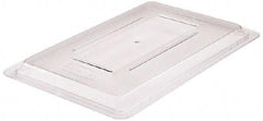 Rubbermaid - 18" Long x 12" Wide Clear Lid - For Use with Rubbermaid - 3304, 3307, 3309 - Americas Industrial Supply