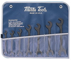 Martin Tools - 7 Piece, 3/8 to 3/4" Hydraulic Wrench Set - Americas Industrial Supply