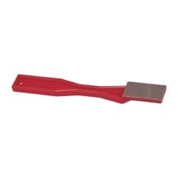 3M - 1-1/2" OAL Very Fine Sharpener Diamond File - 3/4" Wide, 1-1/2 LOC, Red - Americas Industrial Supply