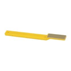 3M - 1-3/4" OAL Very Fine Sharpener Diamond File - 1/2" Wide, 1-3/4 LOC, Yellow - Americas Industrial Supply