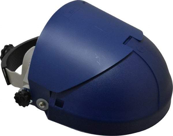 3M - Thermoplastic Ratchet Adjusted Headgear - Blue - Americas Industrial Supply