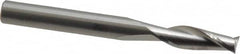 RobbJack - 1/4", 3/4" LOC, 1/4" Shank Diam, 2-1/2" OAL, 2 Flute, Solid Carbide Square End Mill - Single End, Uncoated, Spiral Flute, 30° Helix, Centercutting, Right Hand Cut, Right Hand Flute, Series C1-201 - Americas Industrial Supply