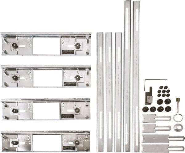 Porter-Cable - 6 Inch Outer Diameter, 8 Inch Height, Router Hinge Butt Template Kit - For Use with All 1.5hp and Larger Routers - Americas Industrial Supply