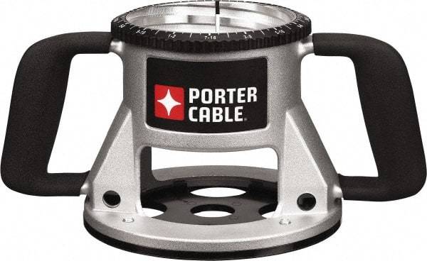 Porter-Cable - 1/2 Inch Collet, 7 Inch Outer Diameter, 7 Inch Height, Router Base - For Use with 75182 or 75192 Motor - Americas Industrial Supply